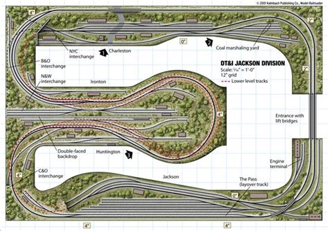 Dtandi Track Plan From Mrr Model Railroader Magazine Model