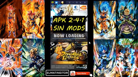 Aos app tested dragon ball v1.5.2 mod tested android apps: Dragon Ball Legends 2.4.1 Apk Original Sin Mods - YouTube