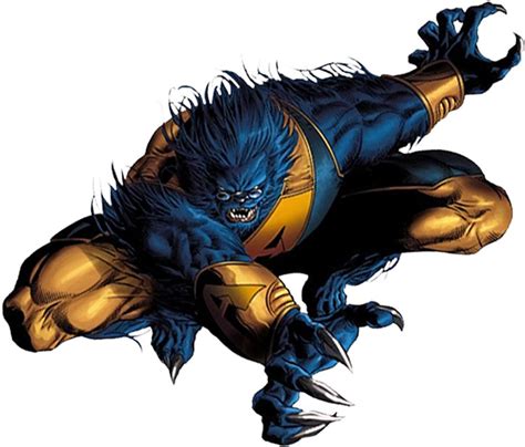 Beast Marvel Comics X Men Avengers Defenders Profile