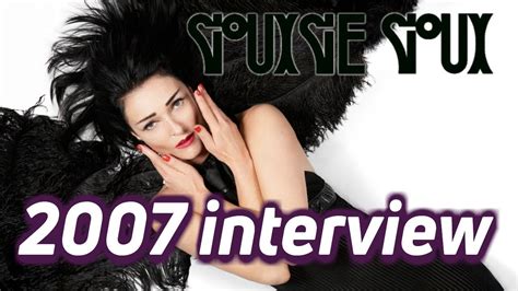 Siouxsie Sioux Talks About Her Mantaray Album 2007 Interview Youtube