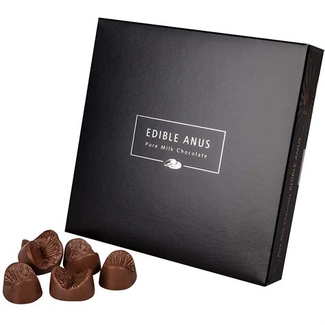 Edible Anus Milk Chocolate Rude Novelty Gay Bum Fun Ts Valentines Hen Stag 610585287910 Ebay