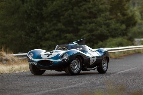 1955 Jaguar D Type Bonafide Le Mans Champion Crosses The Auction Block