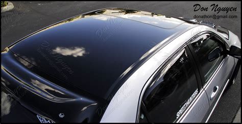 How Much To Wrap A Car Roof Black Haiper
