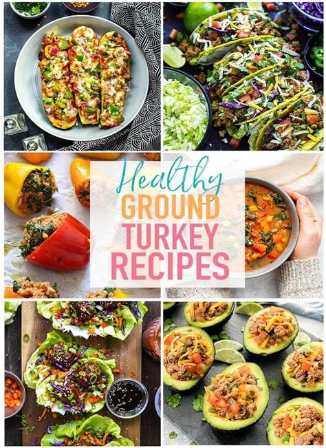 Salt, chili flakes, minced garlic, pasta, red bell pepper, tomatoes and 11 more. 20 Delicious & Healthy Ground Turkey Recipes - The Girl on ...