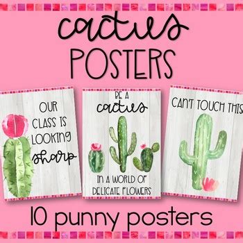 Kawaii cactus clipart, succulent clipart, kawaii cacti, valentine clipart, kawaii clipart, kawaii succulent, cactus clip art, png clipart. Cactus Posters by Learning with Kiki | Teachers Pay Teachers