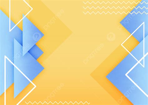 Yellow Blue Geometric Abstract Background Desktop Wallpaper Yellow