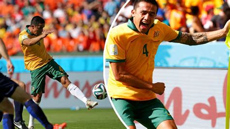 50 Greatest World Cup Goals Countdown No 40 Tim Cahill S Venomous Volley Vs Holland In 2014