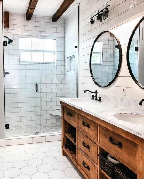 Modern Industrial Farmhouse Bathroom Tips For Remodeling It In