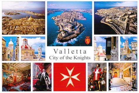 Valletta Malta Postcard African States African Countries Albigensian