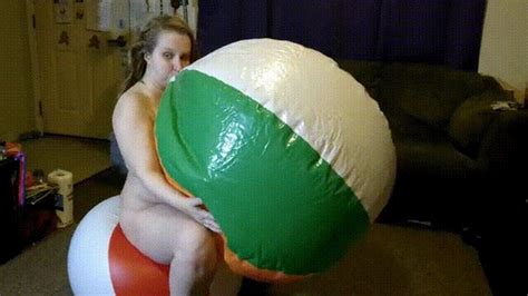 Giant Colossal Classic Beach Ball Grind Hump Fetish By Illianna Clips Sale Com