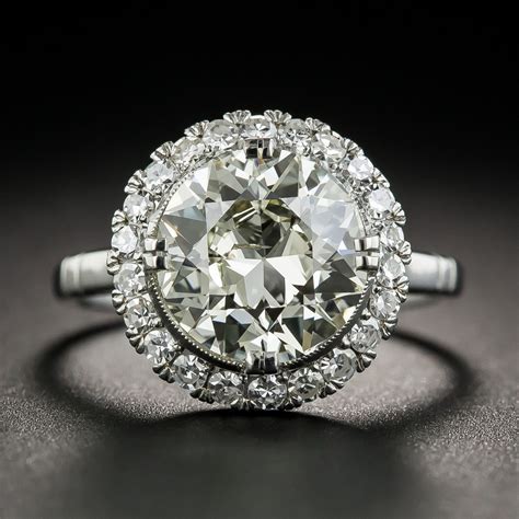 256 Carat Platinum Diamond Ring
