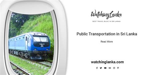 Public Transportation In Sri Lanka Watching Lanka