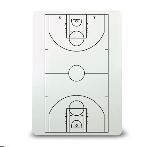 Personalized Basketball Coach Clipboard Custom Wood Court Dry Erase