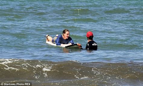 Brooke Shields Is Poise Perfect As She Shows Off Her Surfing Skills In