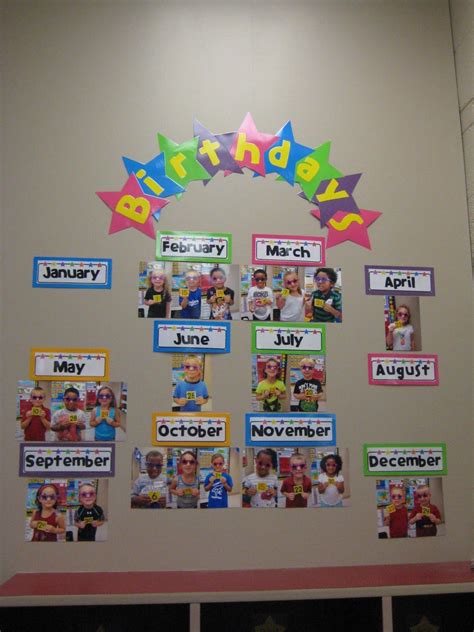 Reasonable Creative Birthday Charts Preschool Ideas For Birthday Chart