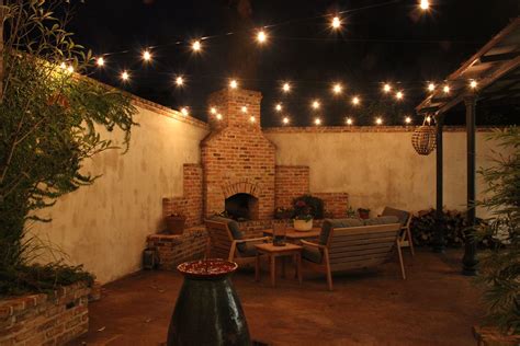 Bistro Lighting Is A Great Addition To Any Outdoor Living Space