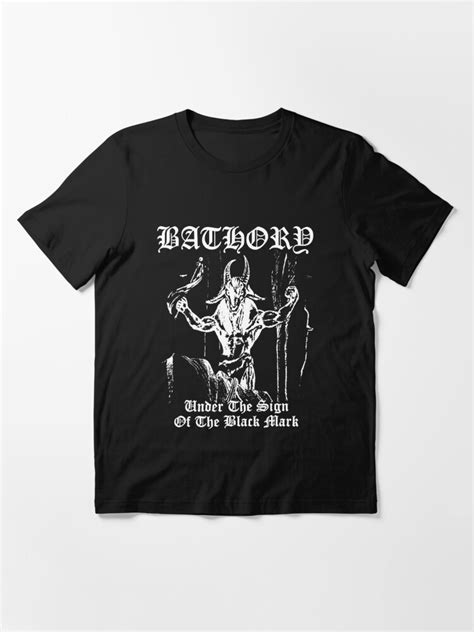 Bathory Under The Sign Of The Black Mark Vintage T Shirt For Sale By