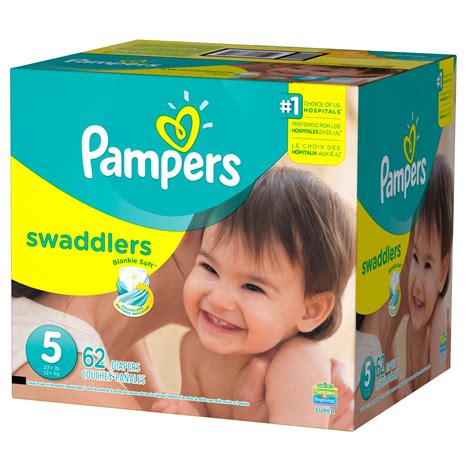 Pampers Swaddlers Diapers Size Count Walmart Com