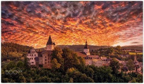 Schwarzenberg 500px Beautiful Landscapes Castle Sunset Calendar