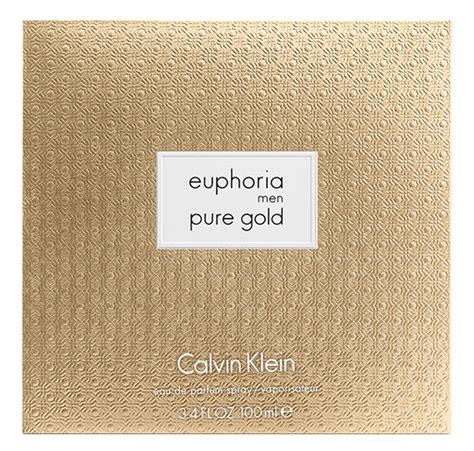 Pure Gold Euphoria Men By Calvin Klein Reviews And Perfume Facts