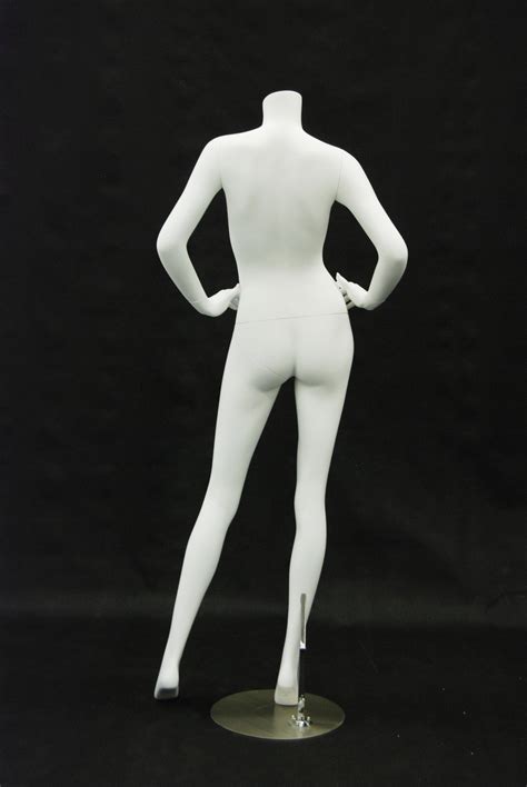 Dress Forms And Mannequins Md A4bw2 S Headless Female Mannequin Matte White Fiber Glass Sewing