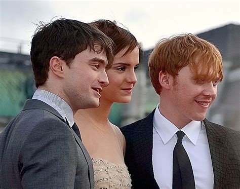 Image Daniel Radcliffe Emma Watson And Rupert Grint Colour