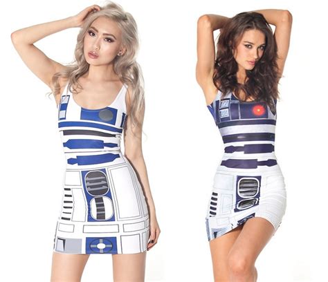 40 Sexy Star Wars Chicks Rockn Some Hot R2 D2 Cosplay