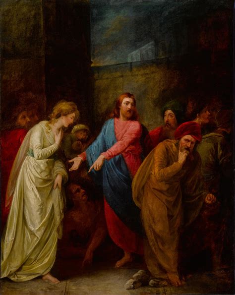 Christ And The Woman Taken In Adultery Master Paintings Part Ii