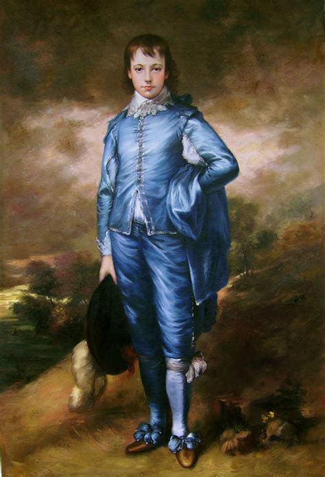Gainsborough Blue Boy Blue Boy Painting Blue Painting Art Parody