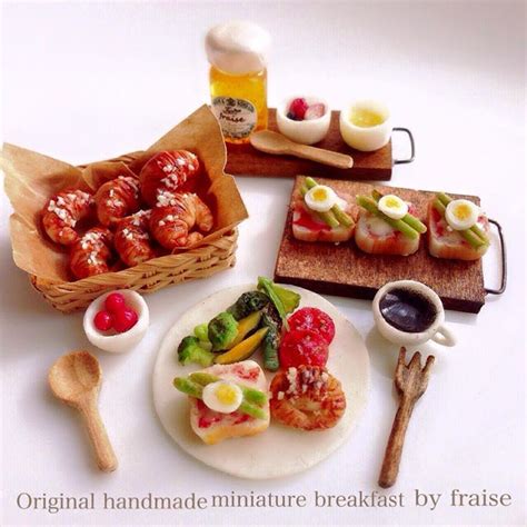 Miniature Kitchen Miniature Crafts Miniature Food Tiny Food Fake
