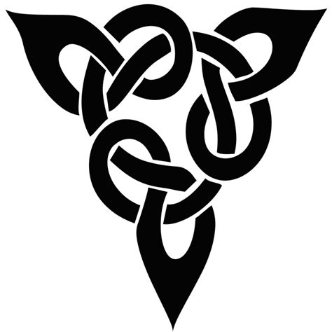 Celtic Knot Clip Art Celts Silhouette Image Silhouette Png Download