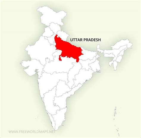 Map Of India Uttar Pradesh Maps Of The World Bank Home