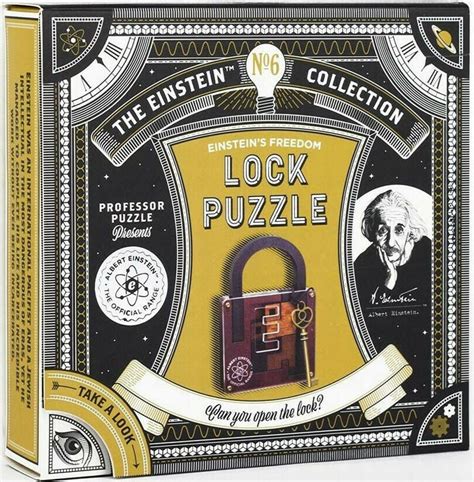 Professor Puzzle Einsteins Puzzle Lock Skroutzgr