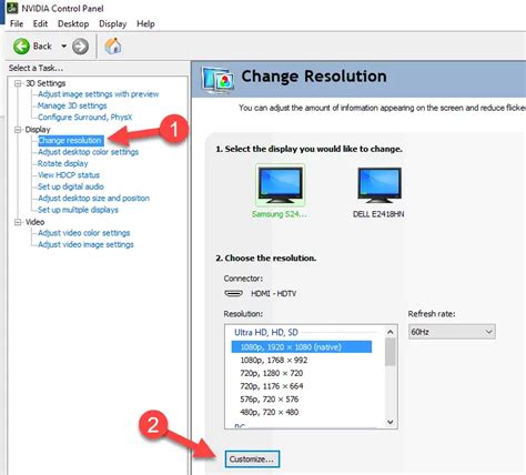 How To Get Custom Screen Resolutions In Windows 10 Sysprobs