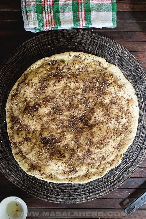 They are best heated under the grill before serving. Lebanese Zaatar Bread - Manakish, Manoushe Flatbread ...