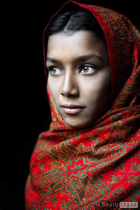 Bangladesh In Portrait David Lazar Girl With Green Eyes Portrait