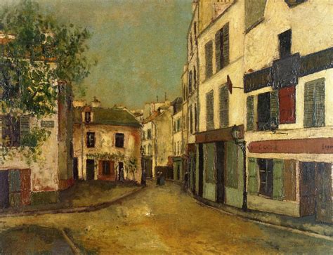 Square Tertre On Montmartre Maurice Utrillo