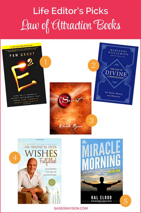 Reading and books can hold the answers to many of the questions that we may have about life, including those relating to the law of attraction. Life Editor's Picks: Law of Attraction Books - Sage ...
