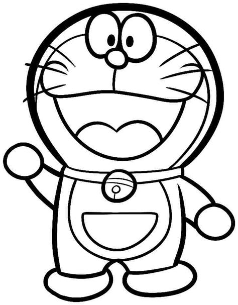 Outline Picture Of Doraemon Clip Art Library