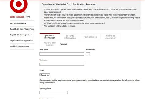 Target Redcard Application Status Nritxp
