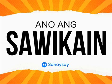Ano Ang Sawikain Mga Halimbawa At Kahulugan Sanaysay
