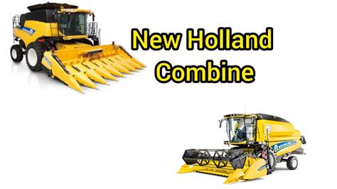 New Holland Combine Harvesting Combine Agriculture Farming Youtube