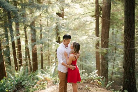 Forest Engagement Photos Popsugar Love And Sex