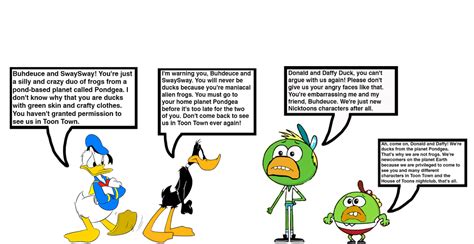 Donald And Daffy Duck Vs The Breadwinners By Homersimpson1983 On