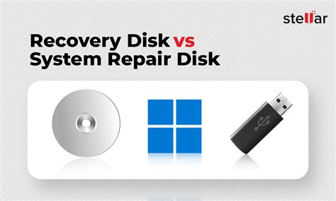 Recovery Disk Vs System Repair Disk Key Differences
