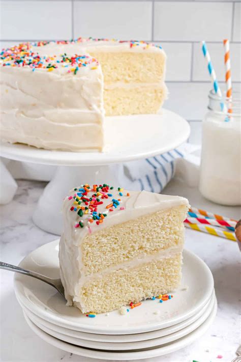Vanilla Cake Recipe Shugary Sweets