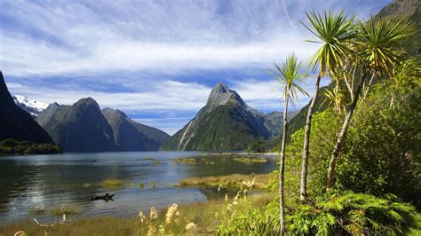 Sunrise Milford Sound Queenstown New Zealand Hd Wallpapers 1920x1080