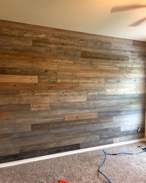 Shiplap No Lap Boards Sqft In Ship Lap Walls Stained