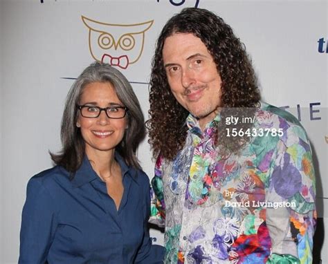 Actor Weird Al Yankovic And Wife Suzanne Krajewski Attend The