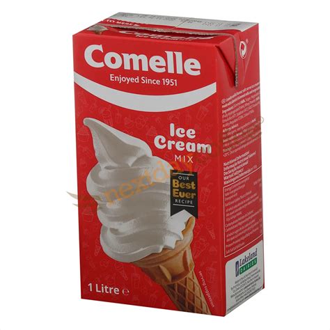 Comelle Vanilla Ice Cream Mix Litre